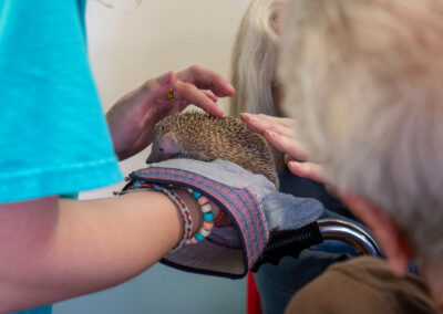 Sarah Reed Senior Living Traveling Zoo